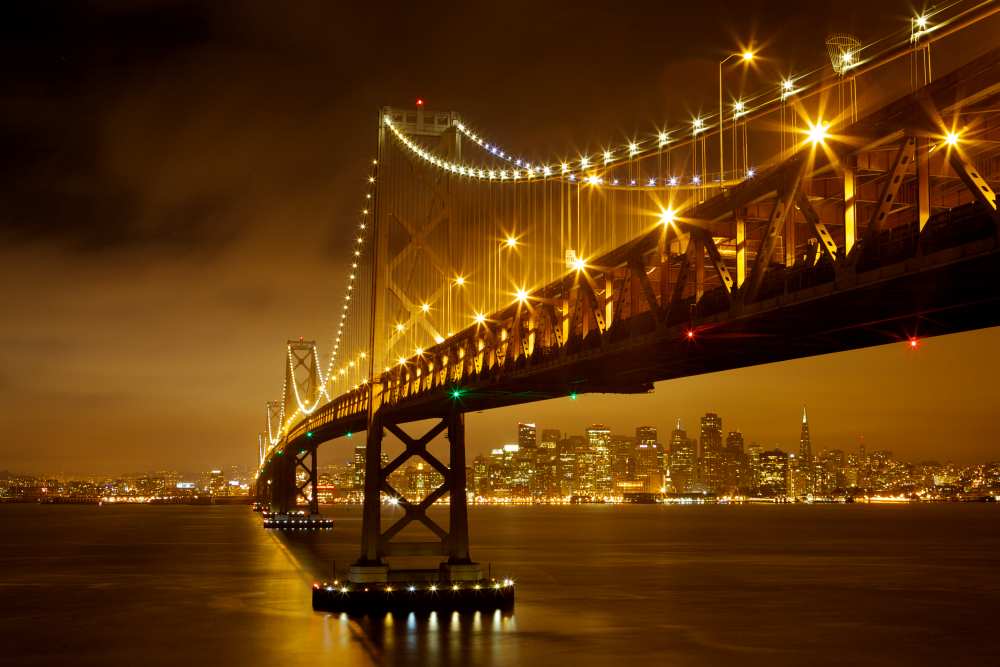 Bay Bridge von Evgeny Vasenev