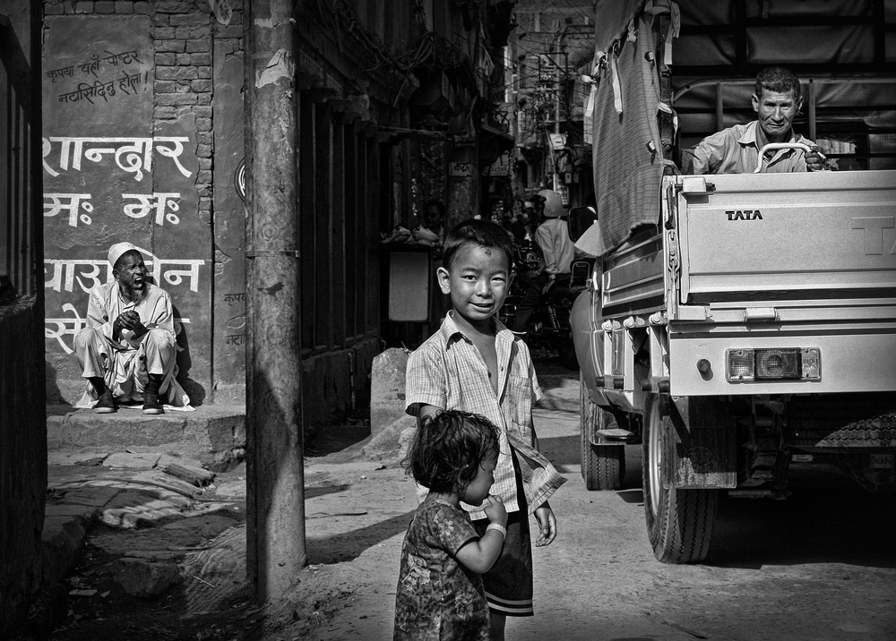 A Kathmandu scene von Eyal Bussiba