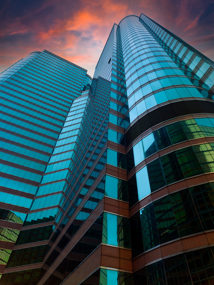 Hong Kong City Sunset von Fabrizio Massetti