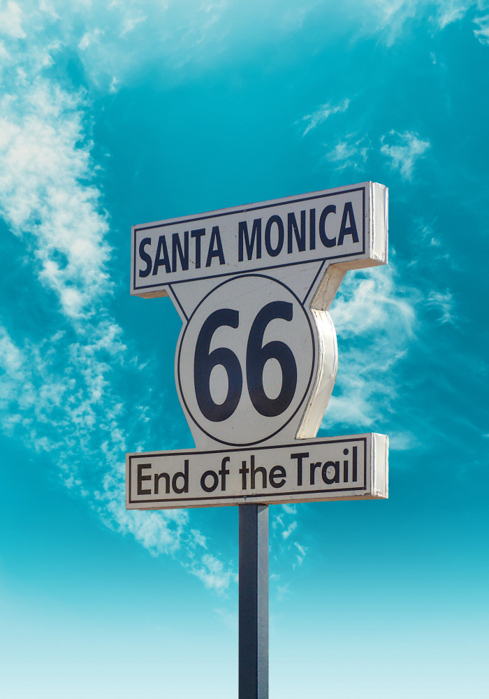 Santa Monica Route 66 von Fadil Roze