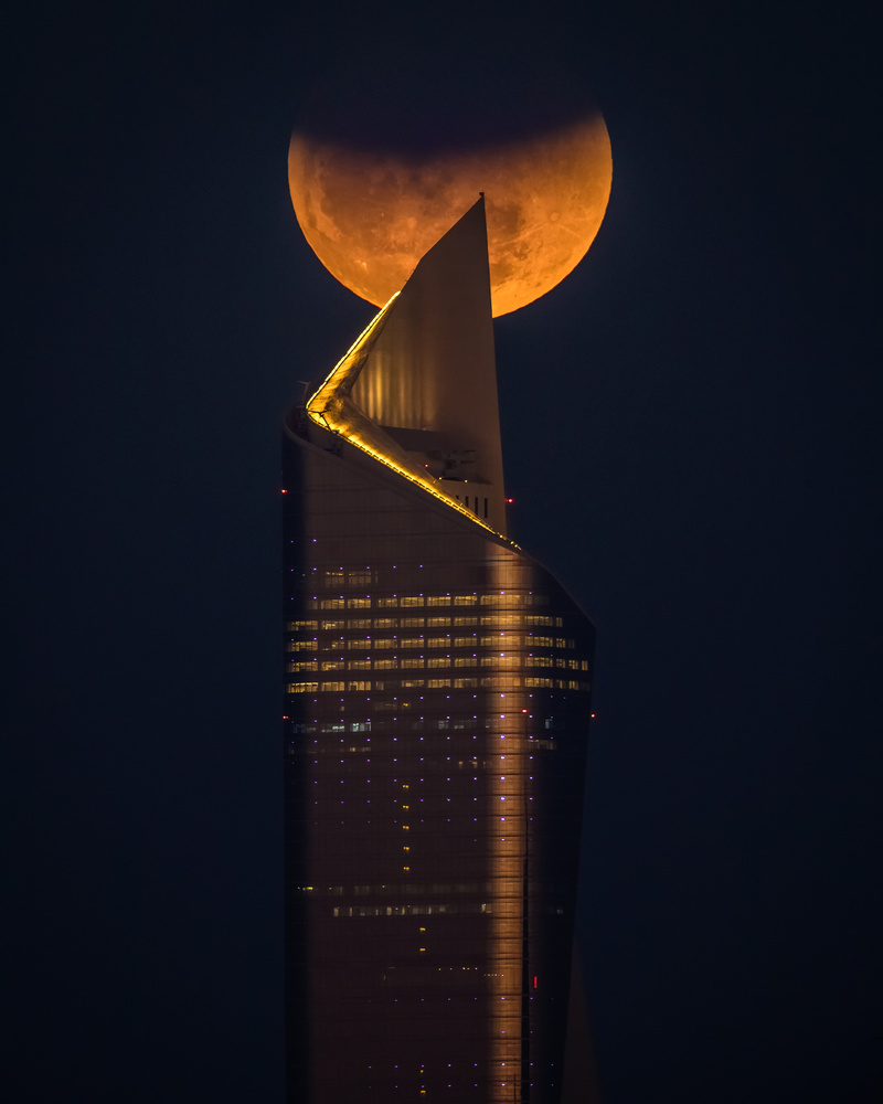 Super Blue Blood Moon von Faisal ALnomas