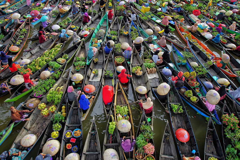 Lokbaintan Floating Market Festival von Fauzan Maududdin