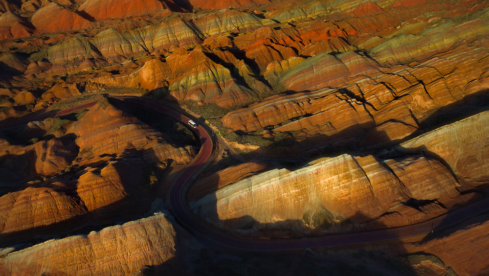 Aerial Danxia von FEI SHI