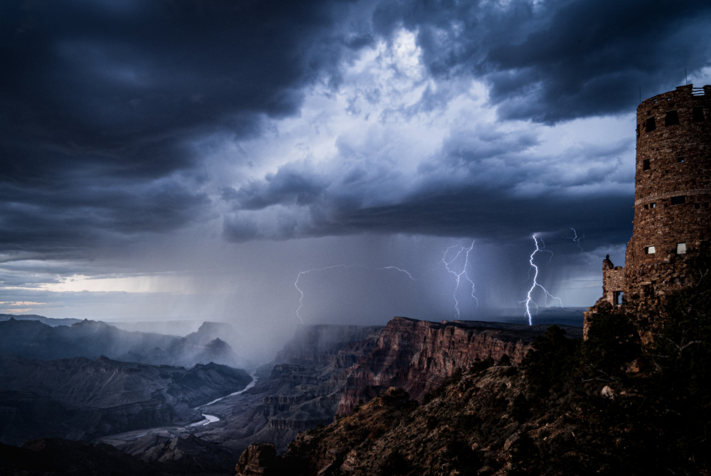 Grand Canyon Thunderstorm von Felix Frueh