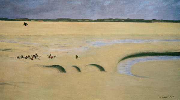 F.Vallotton, Der Schlamm, Gewitterhimmel von Felix Vallotton