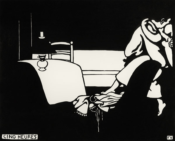 F.Vallotton, Fünf Uhr von Felix Vallotton