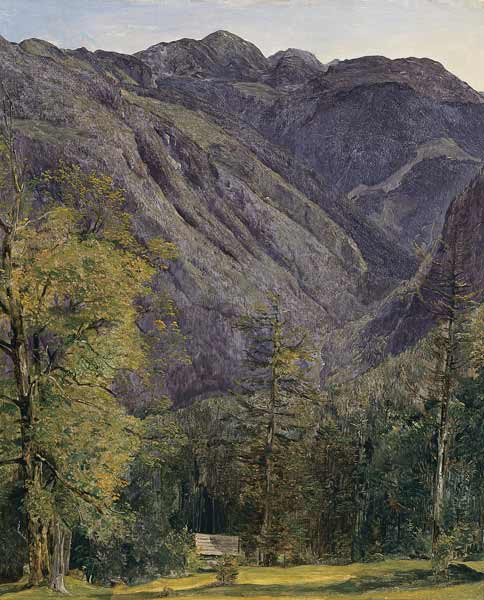 Blick auf den Schönberg vom Hoisenrad von Ferdinand Georg Waldmüller