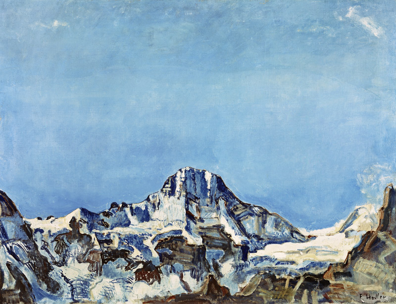 Das Breithorn von Ferdinand Hodler