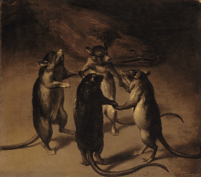 Der Tanz der Ratten von Ferdinand van Kessel