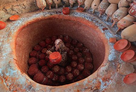 pottery making