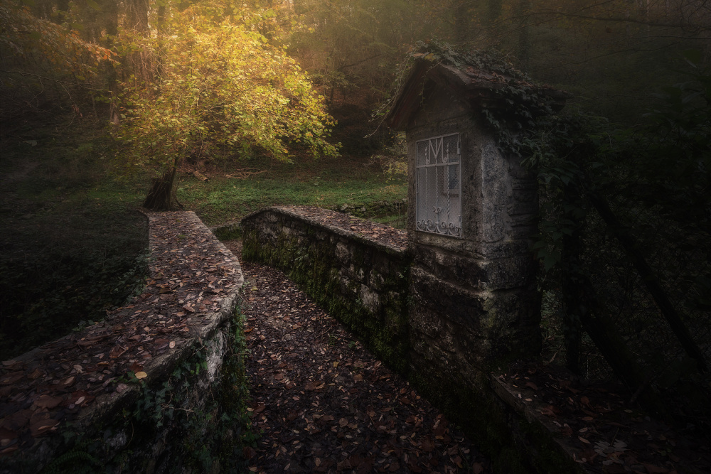 Ancient Bridge von Filippo Manini