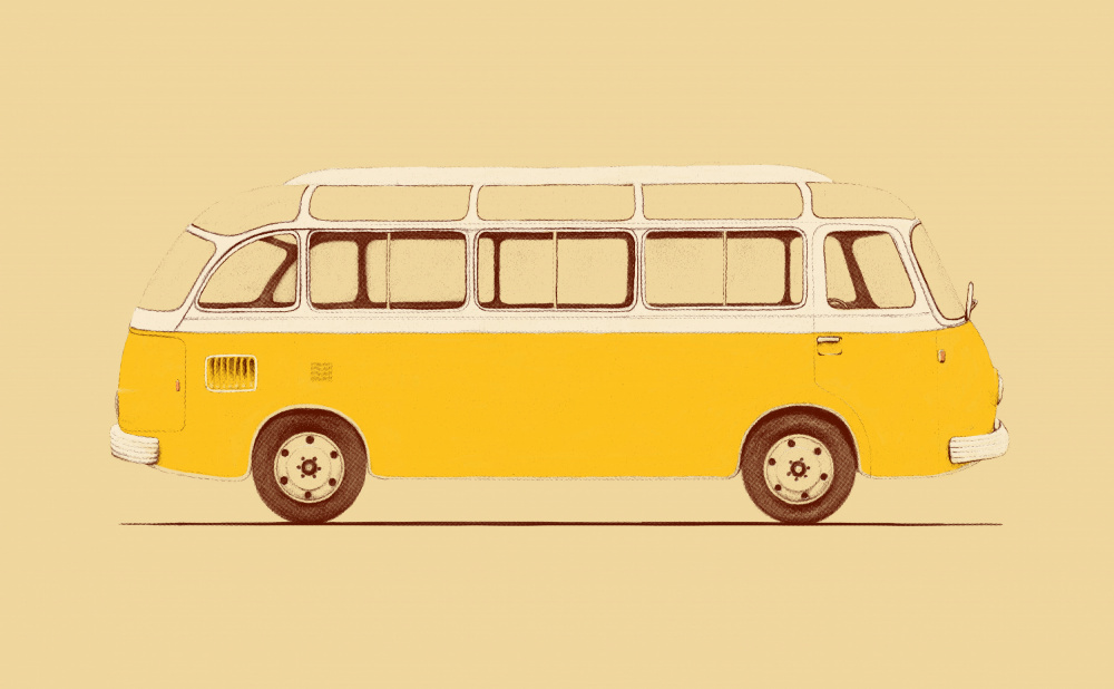 Yellow Van von Florent Bodart