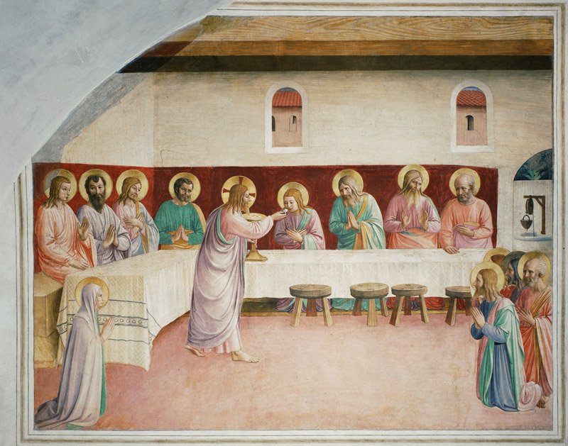 The Last Supper von Fra Beato Angelico