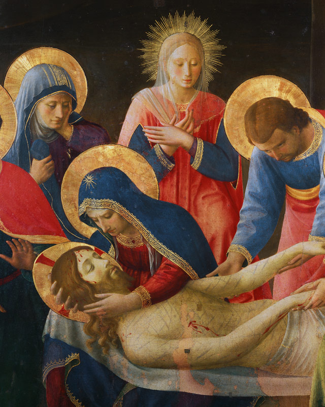 Lamentation over the Dead Christ von Fra Beato Angelico