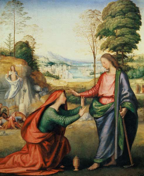 Noli me tangere von Fra Bartolomeo