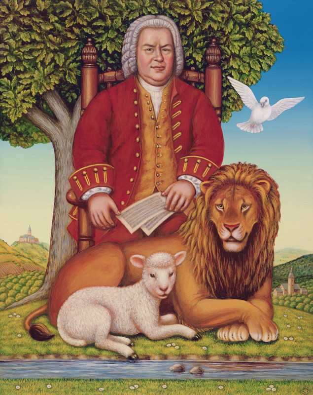 J.S. Bachs (1685-1750) Peaceable Kingdom von Frances Broomfield