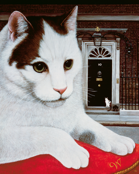 Wilberforce, the Number 10 Cat von Frances Broomfield