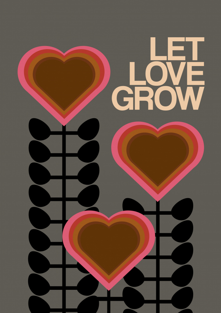 Let Love Grow Grey von Frances Collett