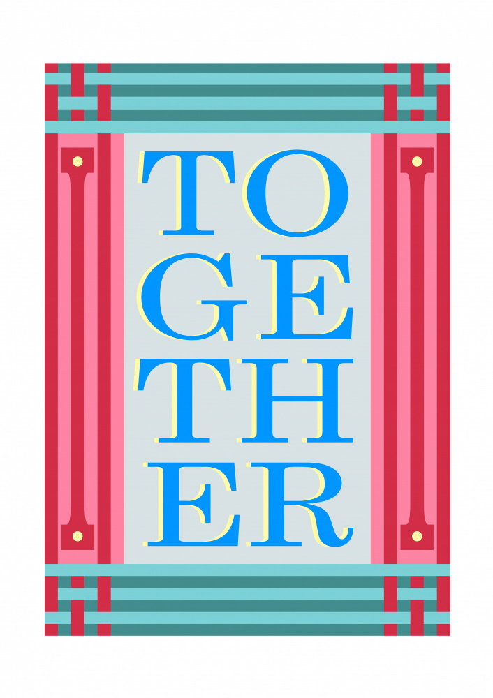 Together Blue von Frances Collett