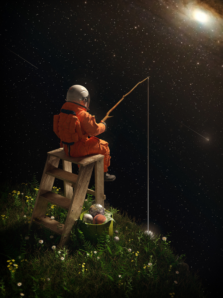 Star Fishing von Francis Minoza