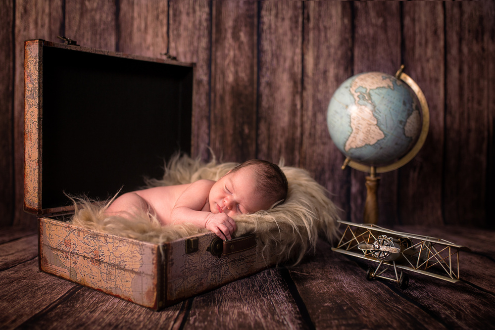 Baby Traveler von Francisco Jose Perez Vidal