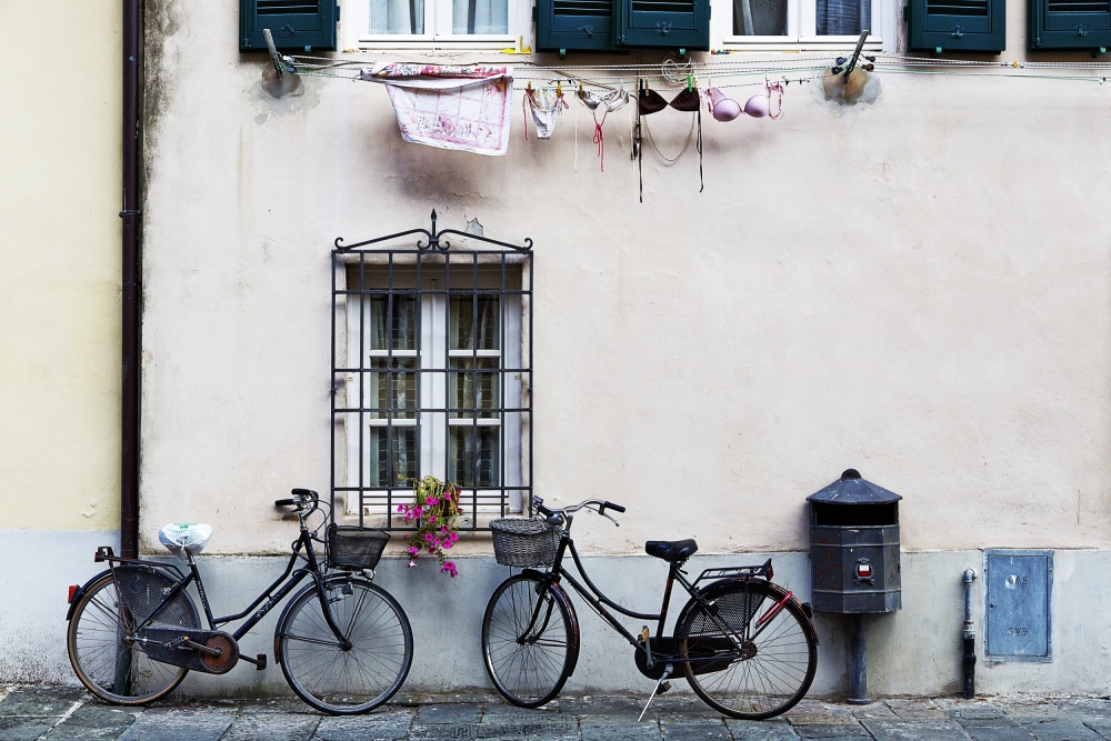 two bicycles von Franco Maffei