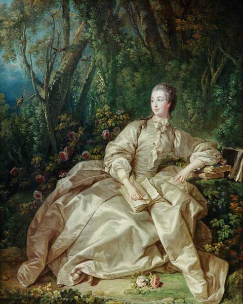 Madame de Pompadour von François Boucher