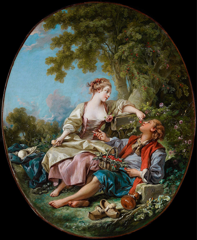 Die Holzschuhe (Les Sabots) von François Boucher