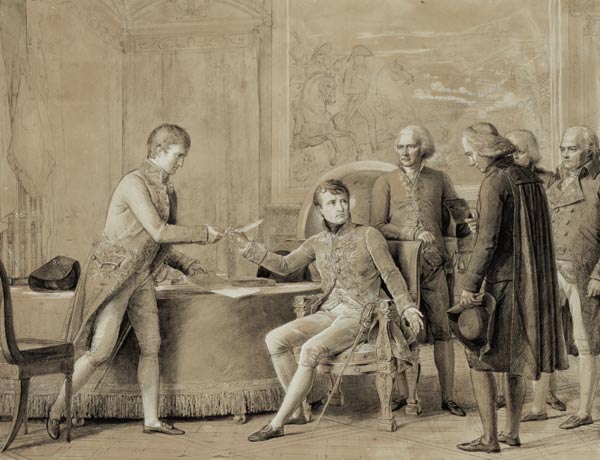 The Signing of the Concordat between France and the Holy See, 15th July 1801 von François Pascal Simon Gérard