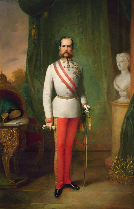 Franz Joseph I Emperor of Austria and King of Hungary (1830-1916) von Franz Russ