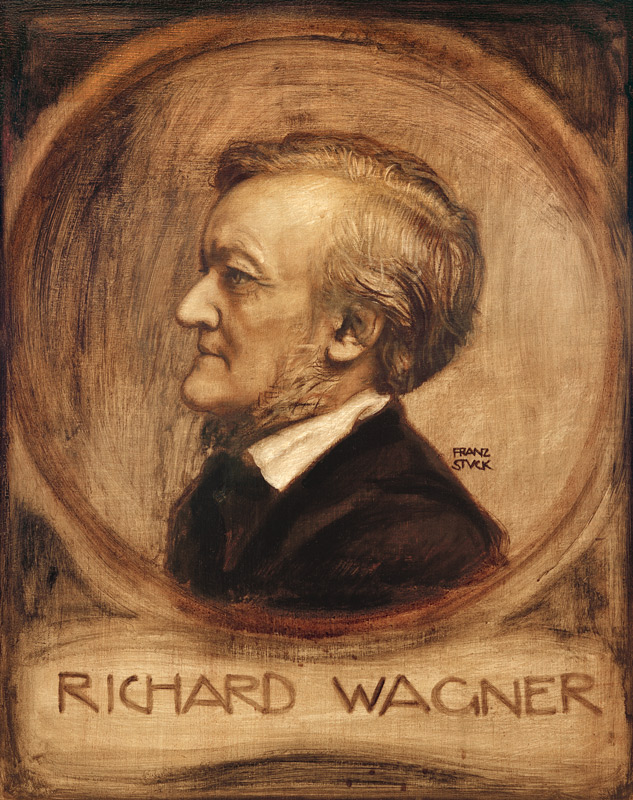 Richard Wagner, Paint. by Franz v.Stuck von Franz von Stuck