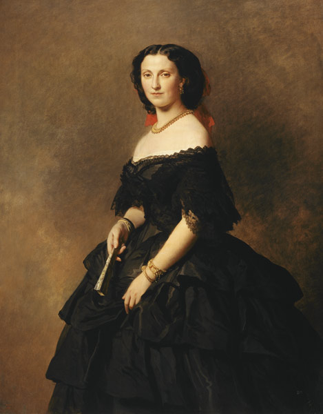 Yelissaveta Bariatinskaya / Winterhalter von Franz Xaver Winterhalter