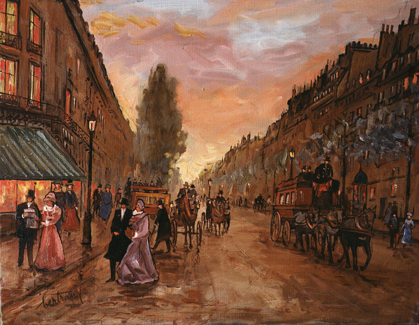 Paris in 1900 von Fred Bertrand