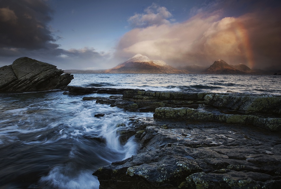 Rainbow at Elgol von Freddie Ridge