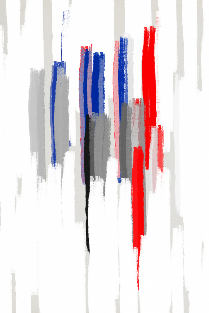 BILLS RED WHITE AND BLUE von Fun Qui