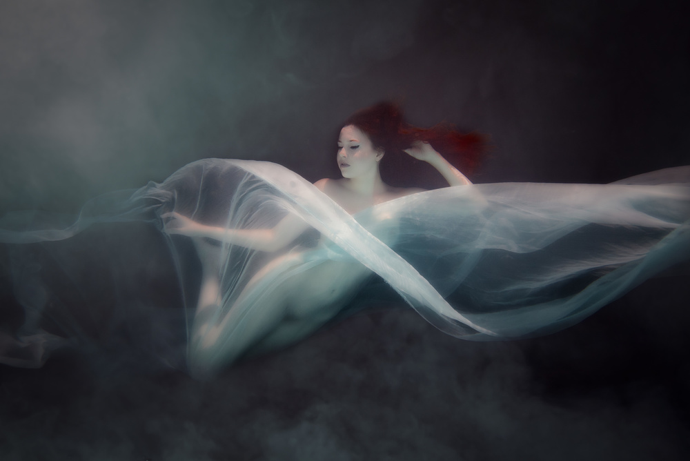 Dreaming mermaid von Gabriela Slegrova