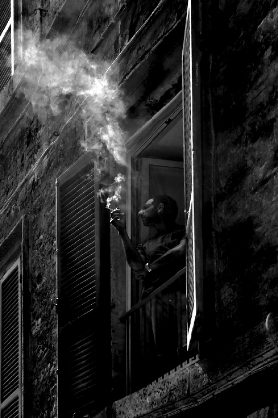 The smoker von Gabriele Gaspardis