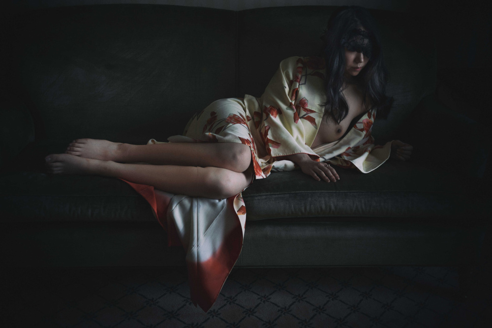 a kimono von gangimari