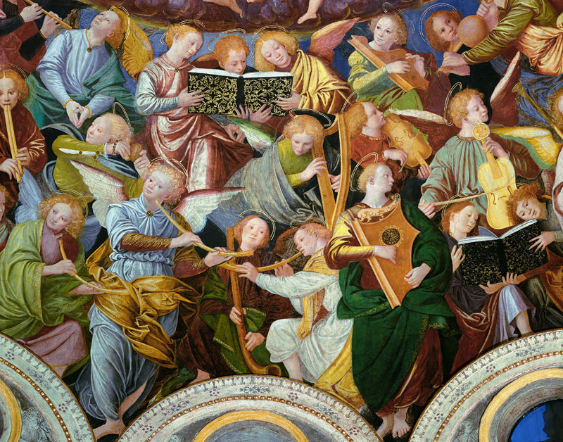 The Concert of Angels von Gaudenzio G. de Vincio Ferrari