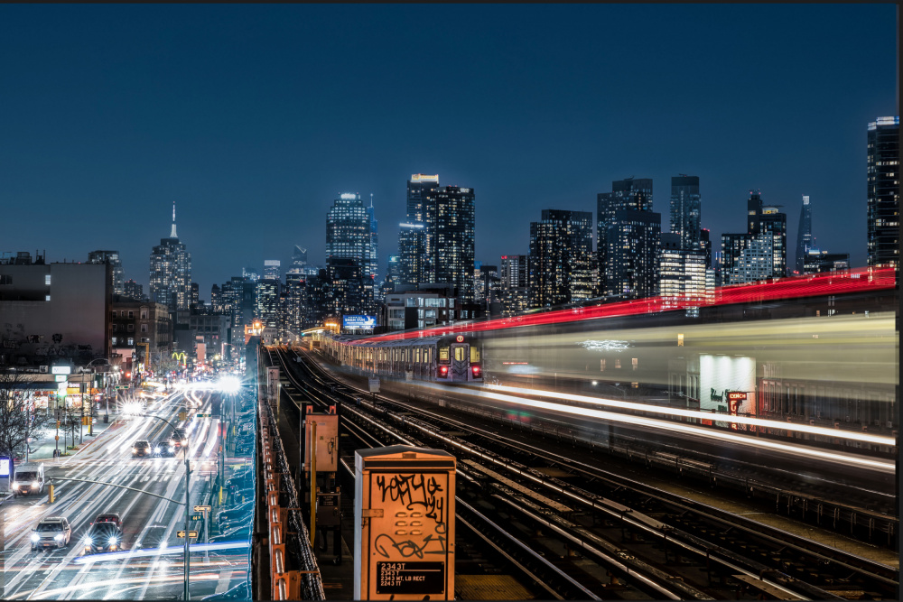 NYC Subway von Gengchen Wang