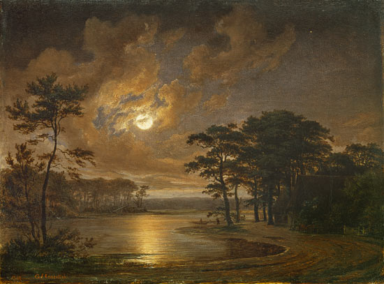 Holstein Sea - Moonlight von Georg Haeselich