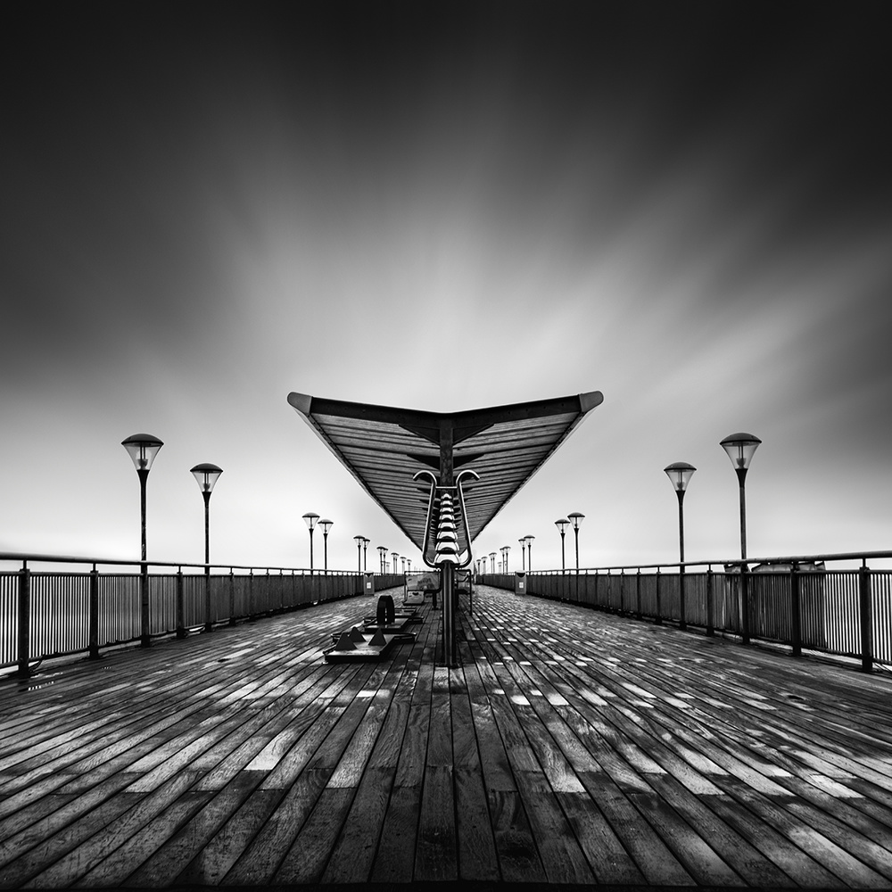 Boscombe Pier von George Digalakis