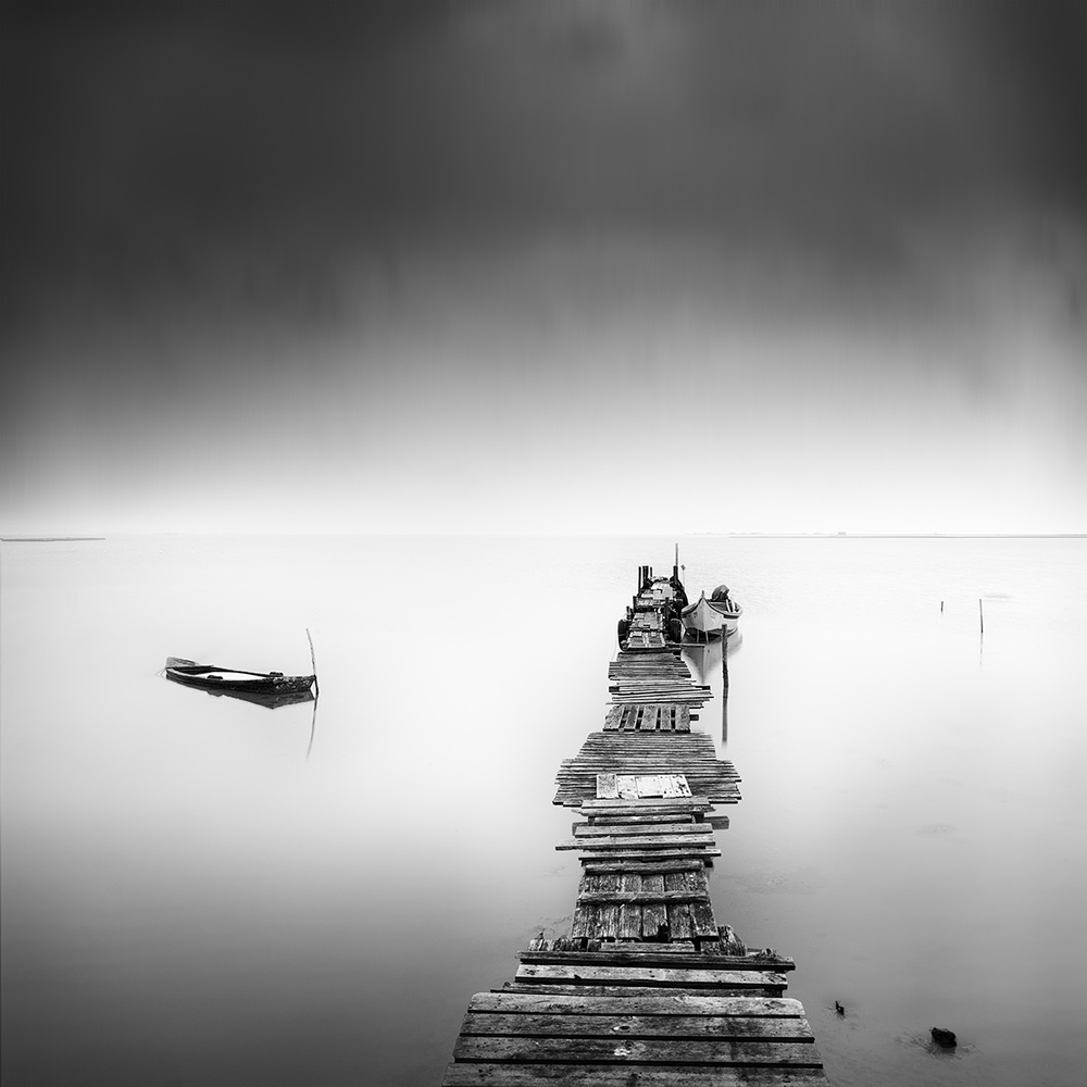 Pier and Boats 2 von George Digalakis