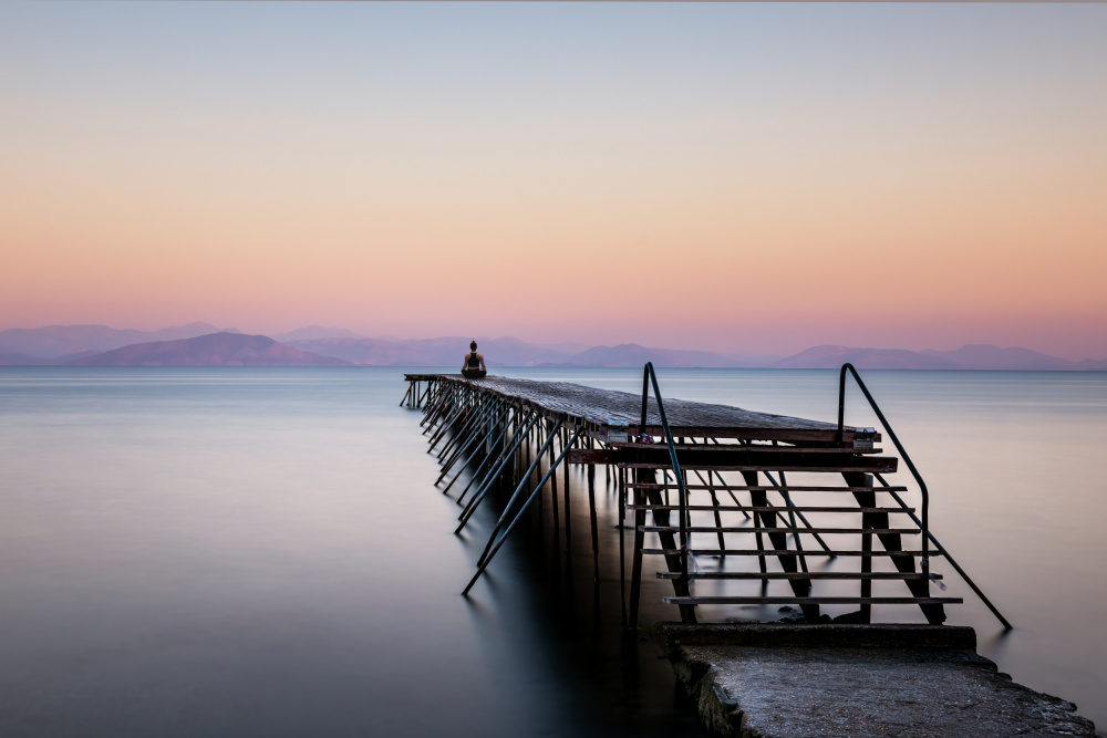 Sunset at Corfu von George Digalakis