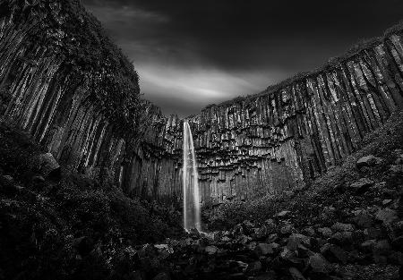 Svartifoss Waterfall