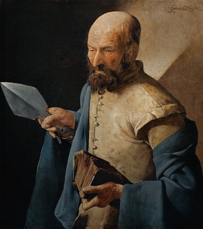 Der heilige Thomas von Georges de La Tour