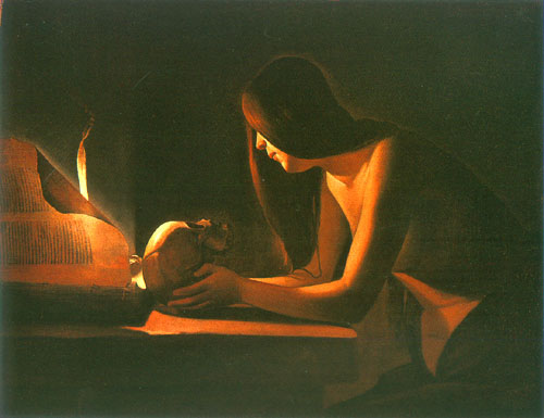 Die reuevolle Magdalena von Georges de La Tour