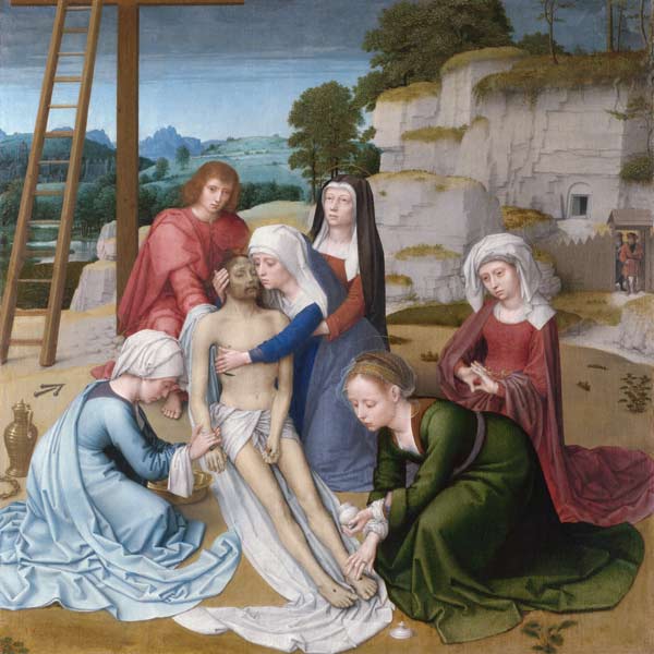 Die Beweinung Christi von Gerard David