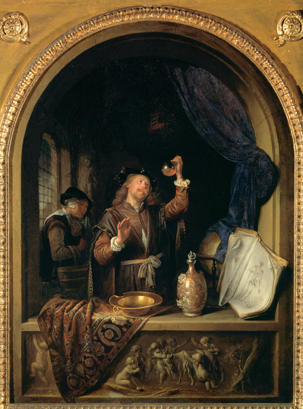 Gerard Dou / The Doctor / 1653 von Gerard Dou