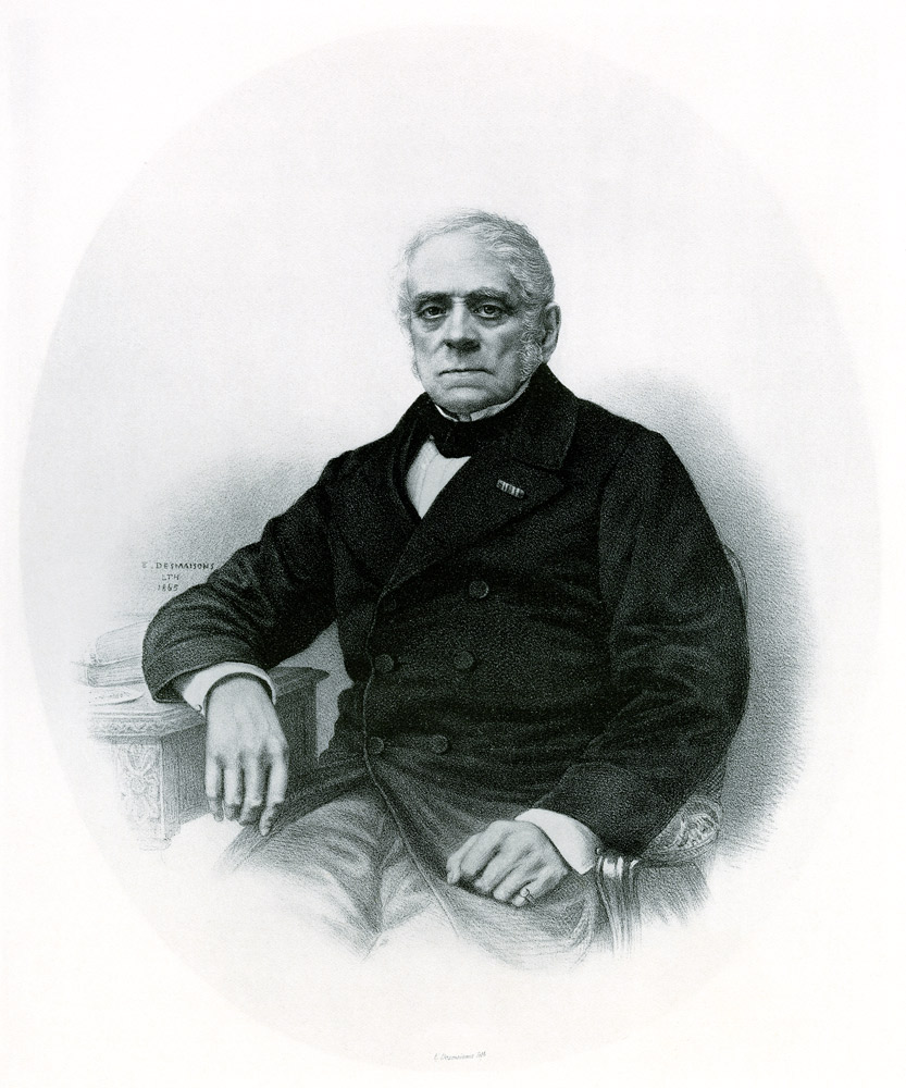 Daniel François Esprit Auber von German School, (19th century)